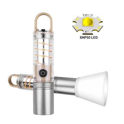 PeakStar Ps-8915 10W Zoomlu Led Powerbank Özellikli Şarjlı Kamp El Feneri