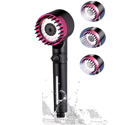 Pembe 3 Modlu Filtreli Duş Başlığı
