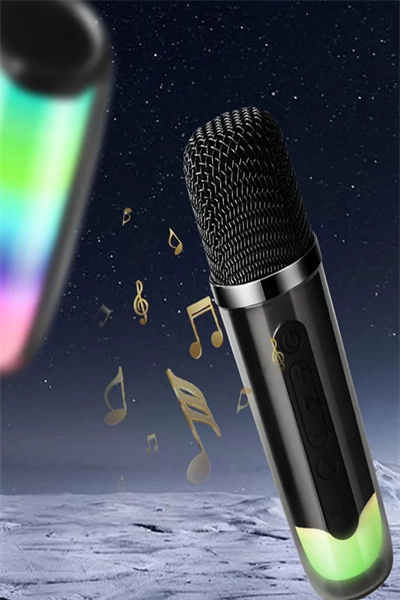 Pluse 7 Mikrofonlu RGB Kablosuz Hoparlör - Beyaz
