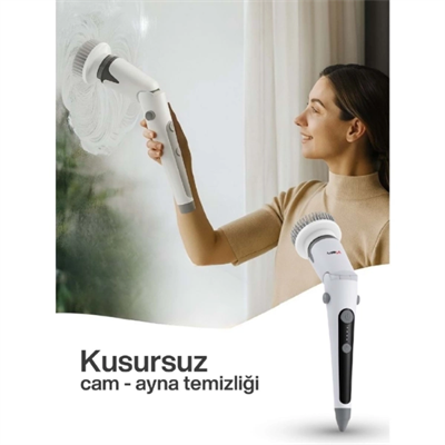 Portatif Şarjlı Temizleme Fırçası