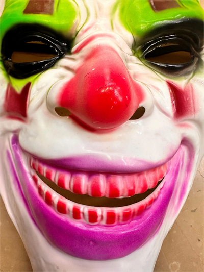 Psikopat Palyaço Temalı Joker Maskesi