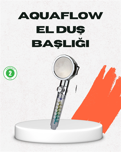 Rahatlatıcı Yağmur Etkili El Duşu – Döner Pervaneli, Dayanıklı ve Şık Tasarım