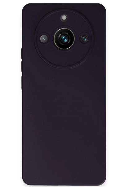 Realme 11 Pro Kılıf Nano içi Kadife Silikon - Mor