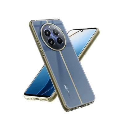Realme 12 5G Kılıf Lüx Şeffaf Silikon