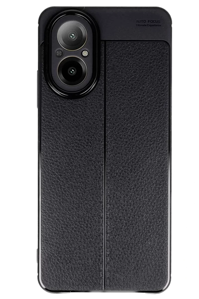 Realme 12 Lite Kılıf Auto Focus Kapak - Siyah