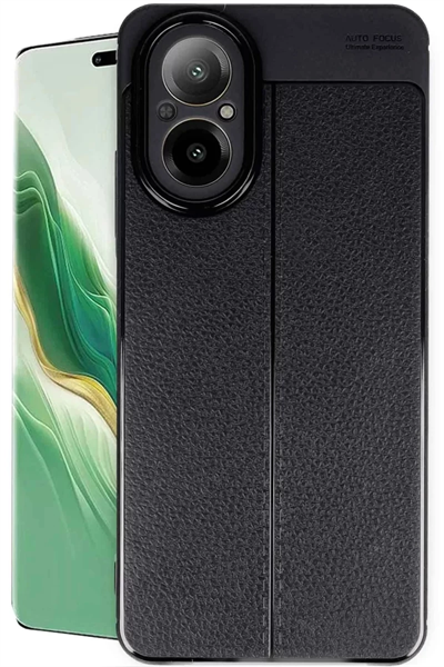 Realme 12 Lite Kılıf Auto Focus Kapak - Siyah
