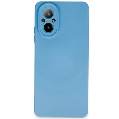 Realme 12 Lite Kılıf Nano içi Kadife Silikon - Mavi