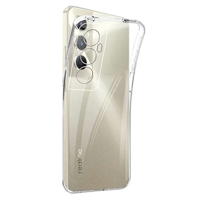 Realme C65 Kılıf Lüx Şeffaf Silikon