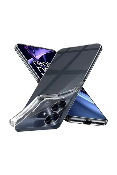 Realme Note 60 Kılıf Lüx Şeffaf Silikon