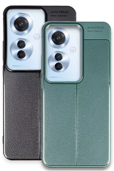 Reno 11F Kılıf Auto Focus Kapak - Lacivert