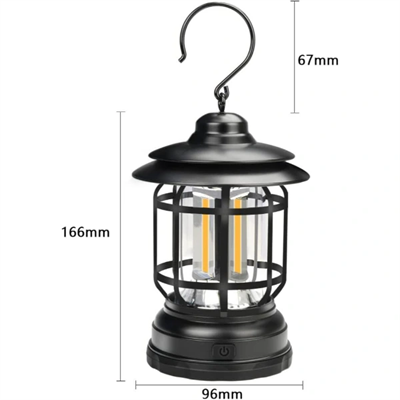 Retro LED Kamp Lambası