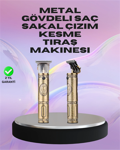 Saç ve Sakal İçin Çok Fonksiyonlu Güçlü Kesme Makinesi