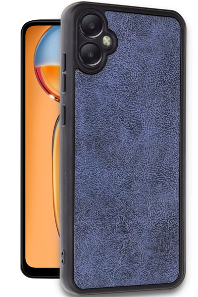 Samsung Galaxy A05 Kılıf Aras Deri Kapak - Lacivert