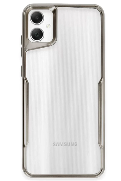 Samsung Galaxy A05 Kılıf Boyi Silikon Kapak - Titan Gri
