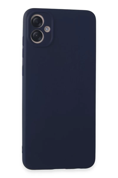Samsung Galaxy A05 Kılıf First Silikon - Lacivert