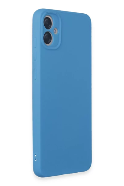 Samsung Galaxy A05 Kılıf First Silikon - Mavi