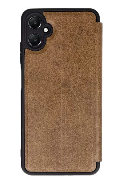 Samsung Galaxy A05 Kılıf Flip Cover - Taba