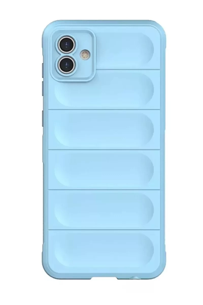 Samsung Galaxy A05 Kılıf Optimum Silikon - Sky Blue