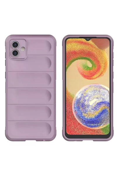 Samsung Galaxy A05 Kılıf Optimum Silikon - Mor