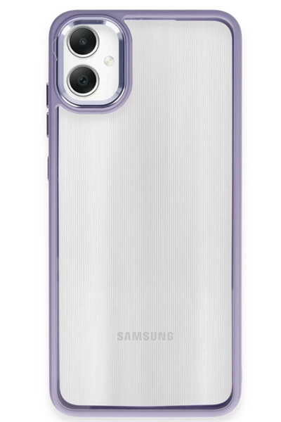 Samsung Galaxy A05 Kılıf Power Silikon - Lila