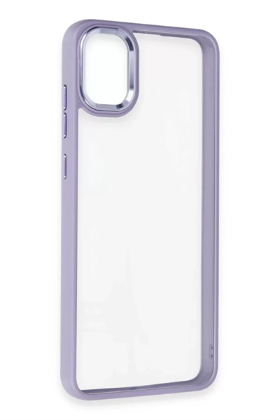 Samsung Galaxy A05 Kılıf Power Silikon - Lila