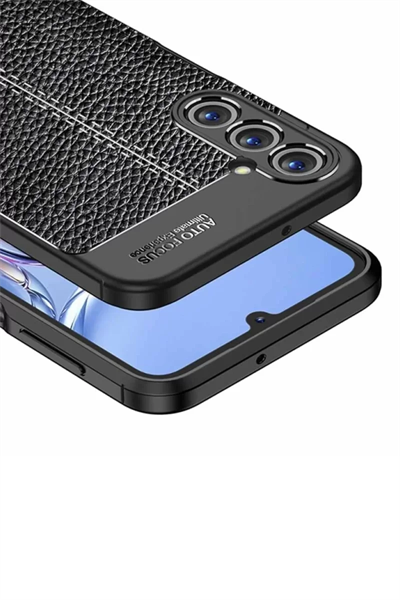 Samsung Galaxy A05S Kılıf Auto Focus Kapak - Siyah
