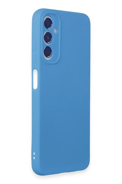 Samsung Galaxy A05S Kılıf First Silikon - Mavi