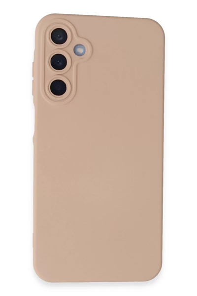 Samsung Galaxy A05S Kılıf Nano içi Kadife Silikon - Pudra