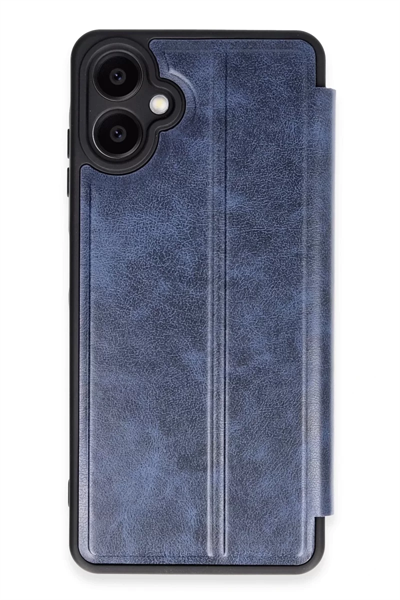 Samsung Galaxy A06 Kılıf Flip Cover - Lacivert
