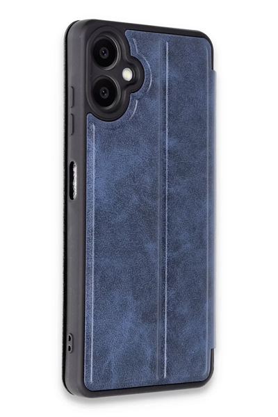Samsung Galaxy A06 Kılıf Flip Cover - Lacivert