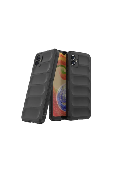 Samsung Galaxy A06 Kılıf Optimum Silikon - Siyah