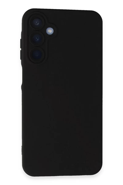 Samsung Galaxy A15 4G Kılıf Nano içi Kadife Silikon - Siyah