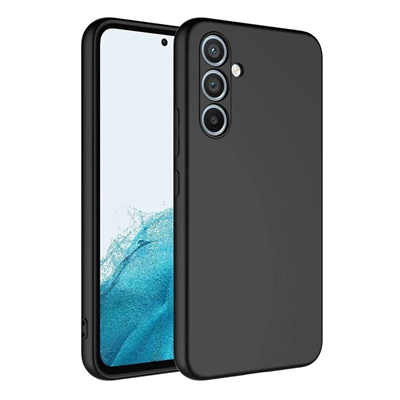 Samsung Galaxy A16 5G Kılıf First Silikon - Siyah