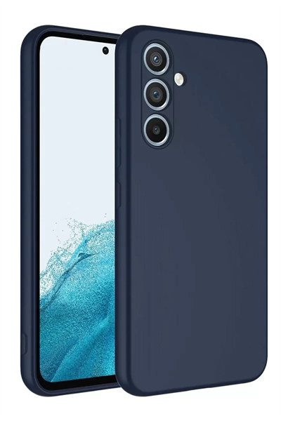 Samsung Galaxy A16 5G Kılıf First Silikon - Lacivert