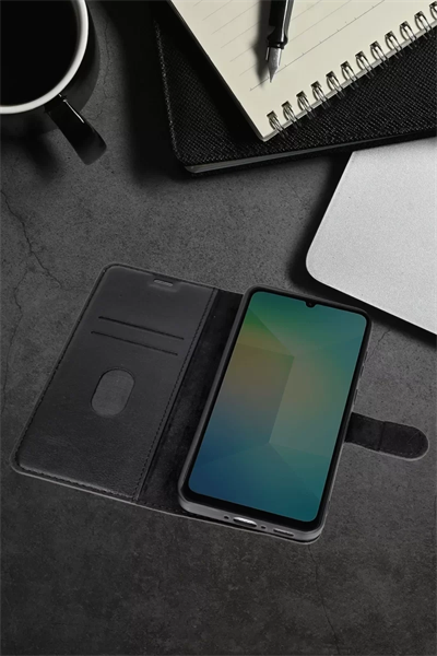 Samsung Galaxy A16 5G Kılıf Trend S Plus Kapaklı Kılıf - Lacivert