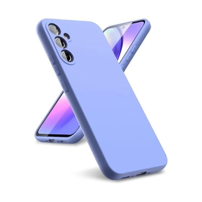 Samsung Galaxy A24 4G Kılıf First Silikon - Lila