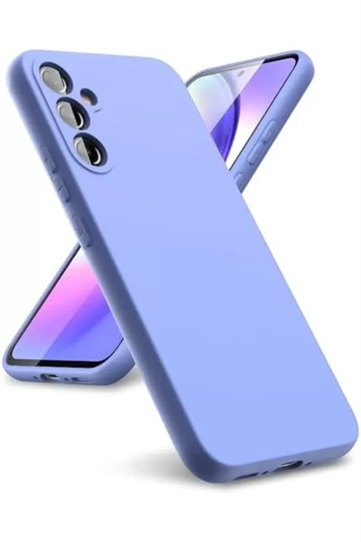Samsung Galaxy A24 4G Kılıf First Silikon - Lila