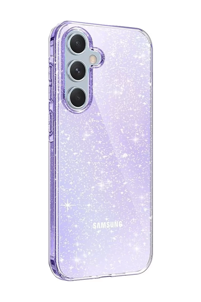 Samsung Galaxy A25 5G Kılıf Glow Kapak - Mor