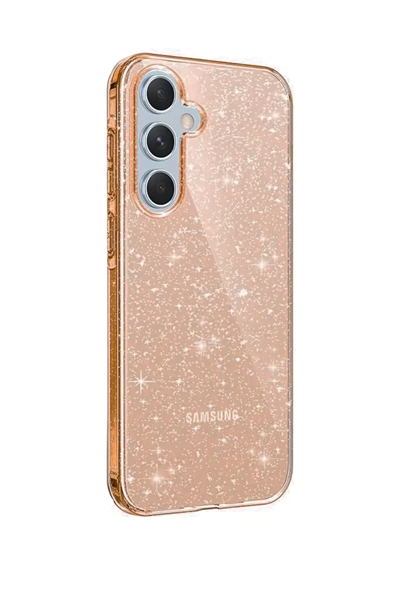 Samsung Galaxy A25 5G Kılıf Glow Kapak - Turuncu
