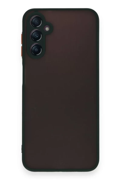 Samsung Galaxy A25 5G Kılıf Montreal Silikon Kapak - Yeşil