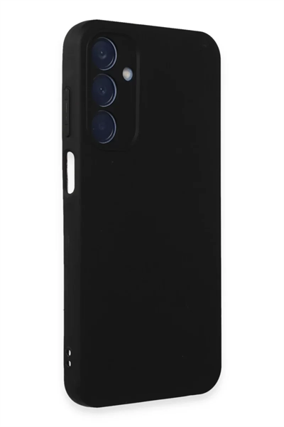 Samsung Galaxy A25 5G Kılıf Nano içi Kadife Silikon - Siyah