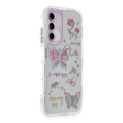 Samsung Galaxy A25 5G Kılıf Reflexion Desenli Kapak - Desen 8