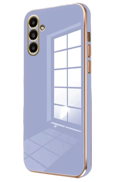 Samsung Galaxy A25 5G Kılıf Volet Silikon - Mavi