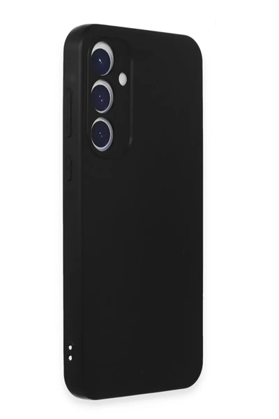 Samsung Galaxy A35 5G Kılıf First Silikon - Siyah