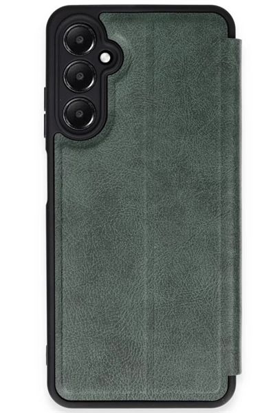 Samsung Galaxy A35 5G Kılıf Flip Cover - Koyu Yeşil