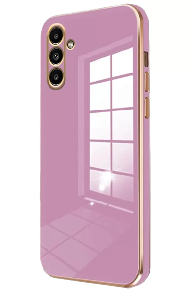 Samsung Galaxy M15 Kılıf Volet Silikon - Mor