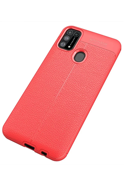 Samsung Galaxy M31 Kılıf Auto Focus Kapak - Kırmızı