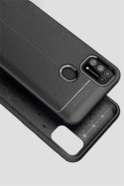 Samsung Galaxy M31 Kılıf Auto Focus Kapak - Kırmızı