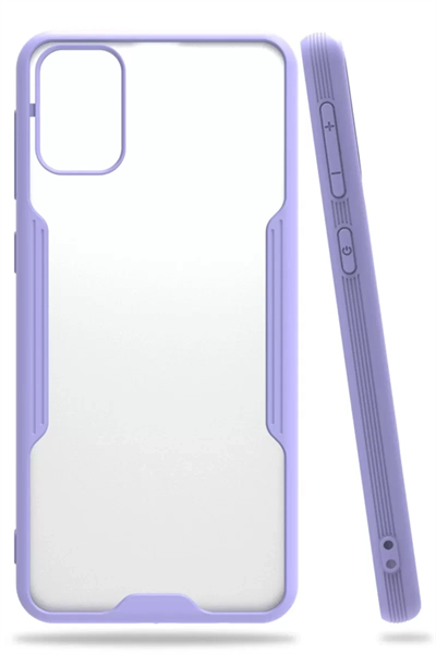 Samsung Galaxy M31 Kılıf Platin Silikon - Lila
