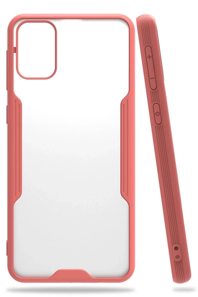 Samsung Galaxy M31 Kılıf Platin Silikon - Pembe